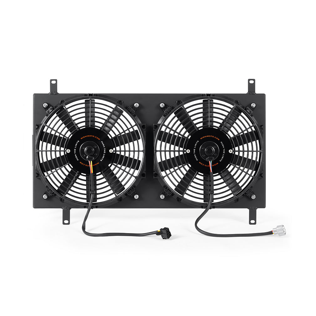 Mishimoto MMFS-MIA-90BK Performance Aluminum Fan Shroud Kit  Black  Fits Mazda Miata 1990-1997
