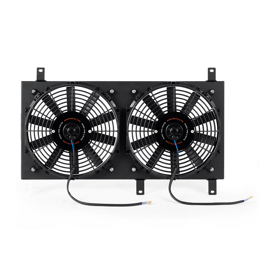 Mishimoto MMFS-MIA-99BK Performance Aluminum Fan Shroud Kit  Black  Fits Mazda Miata 1999-2005