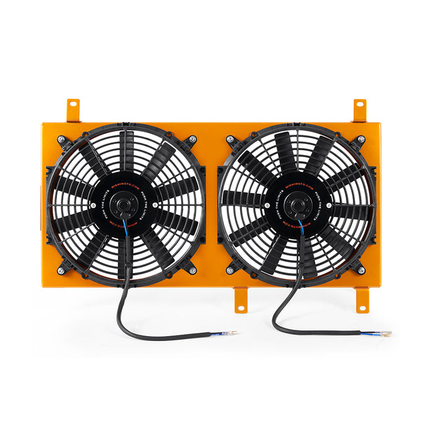 Mishimoto MMFS-MIA-99GD Performance Aluminum Fan Shroud Kit  Gold  Fits Mazda Miata 1999-2005