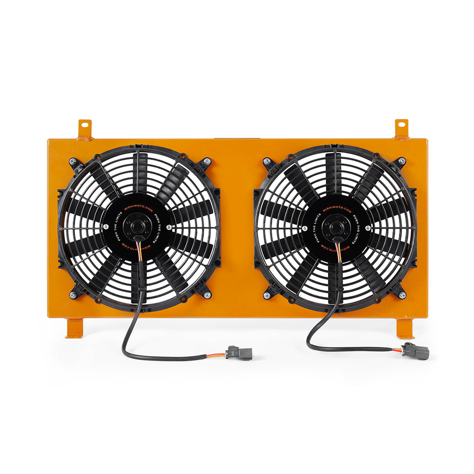 Mishimoto MMFS-RSX-02GD Aluminum Fan Shroud Kit  Gold  Fits Acura RSX 2002-2006