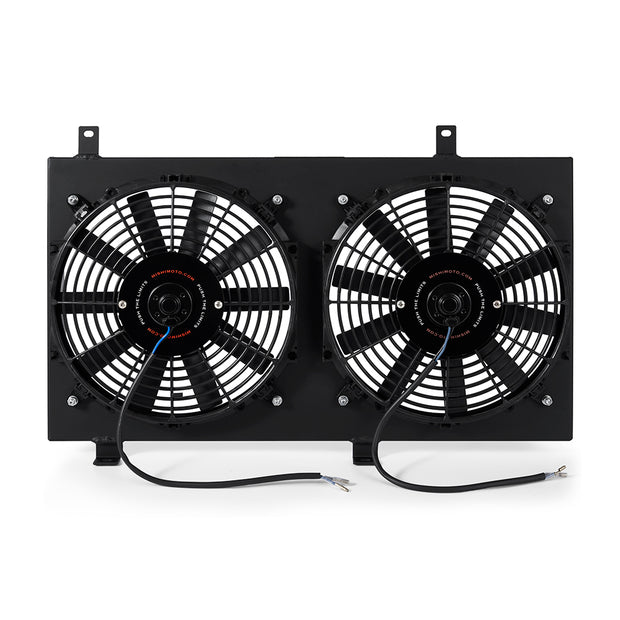 Mishimoto MMFS-RX8-04BK Performance Aluminum Fan Shroud Kit  Black  Fits Mazda RX-8 2004-2008