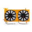 Mishimoto 
MMFS-WRX-01PGD Performance Aluminum Fan Shroud Kit  Gold  Fits Subaru Impreza WRX/STI 2001-2007