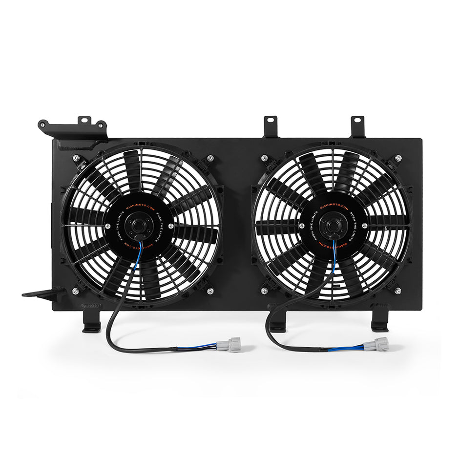 Mishimoto MMFS-WRX-01PBK Performance Aluminum Fan Shroud Kit  Black  Fits Subaru Impreza WRX/STI 2001-07
