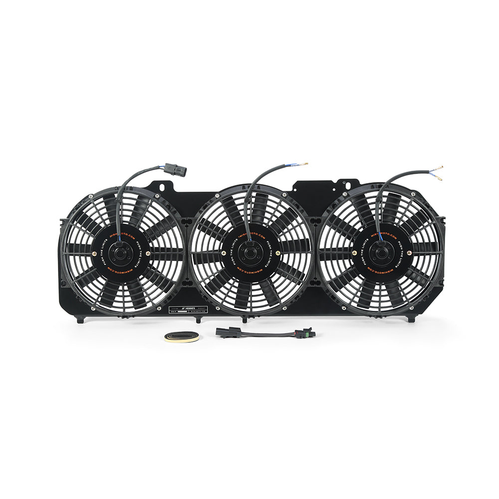 Mishimoto MMFS-XJ-89BK Performance Aluminum Fan Shroud  Black  Fits Jeep Cherokee XJ 4.0L 1989-2001