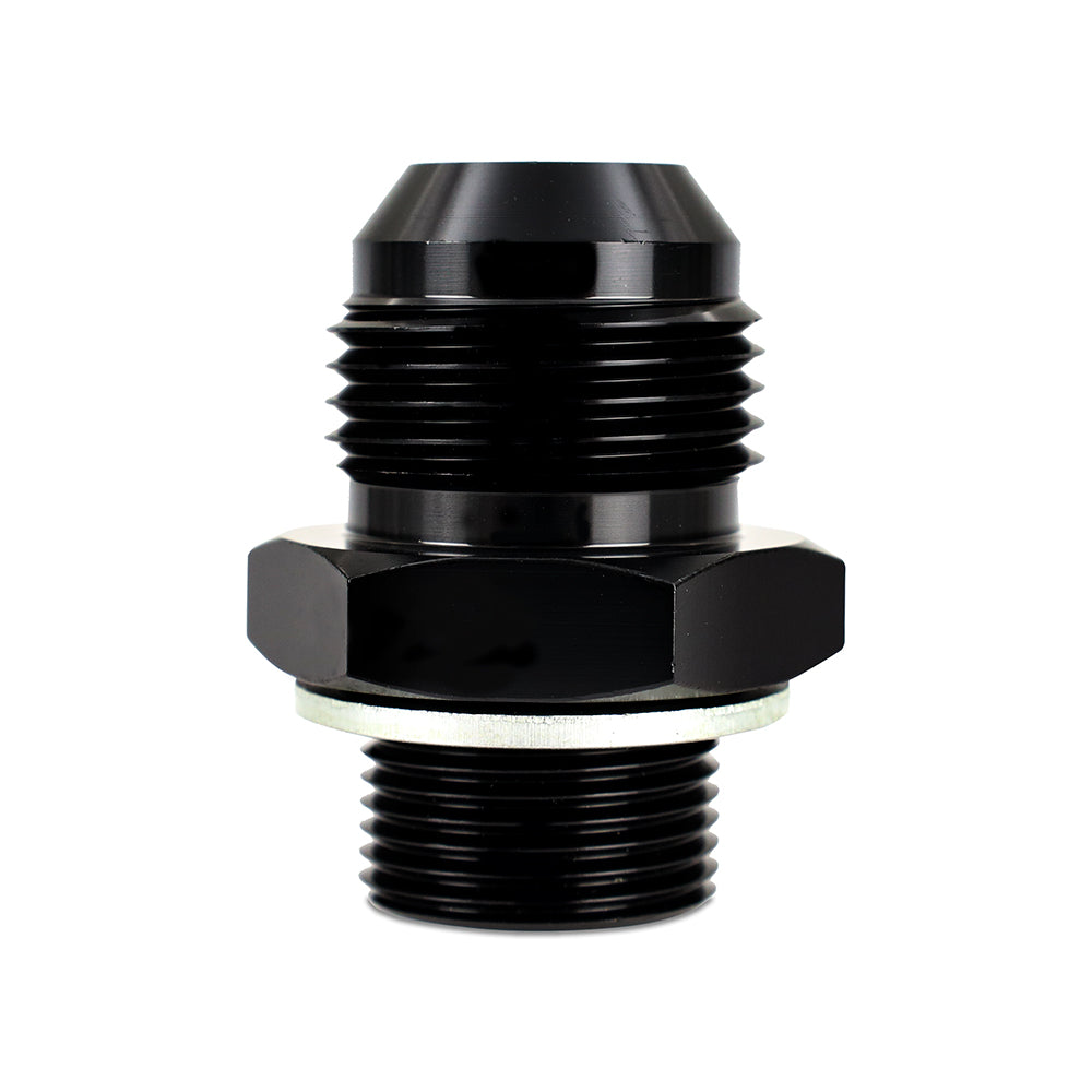 Mishimoto MMFT-M22-12 M22x1.5 To -12AN Aluminum Fitting  Black