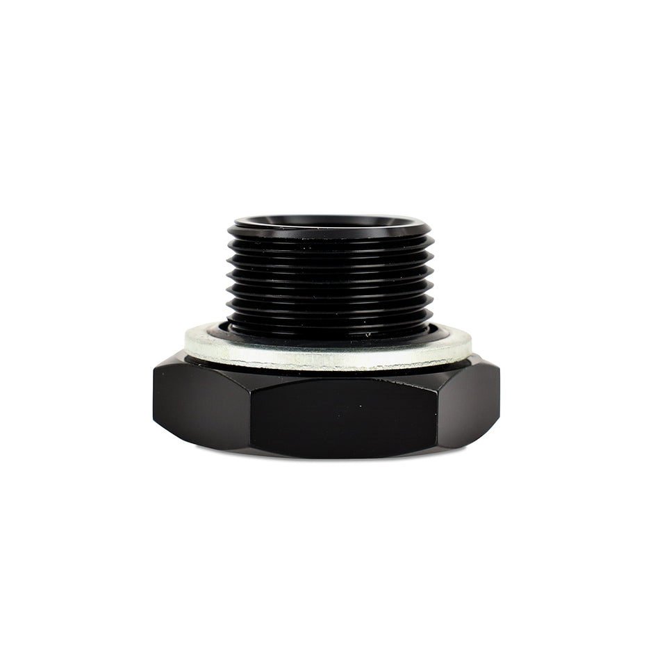 Mishimoto MMFT-M22-18NPT M22x1.5 To 1/8" NPT Aluminum Fitting  Black