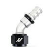 Mishimoto MMFT-PL-1245 Push-Lock Fitting  -12AN  45-Degree