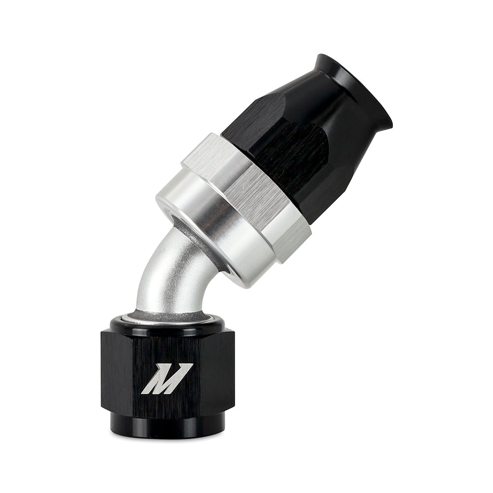 Mishimoto MMFT-08P-45 -8AN Braided Line Fitting  PTFE  45 Degree