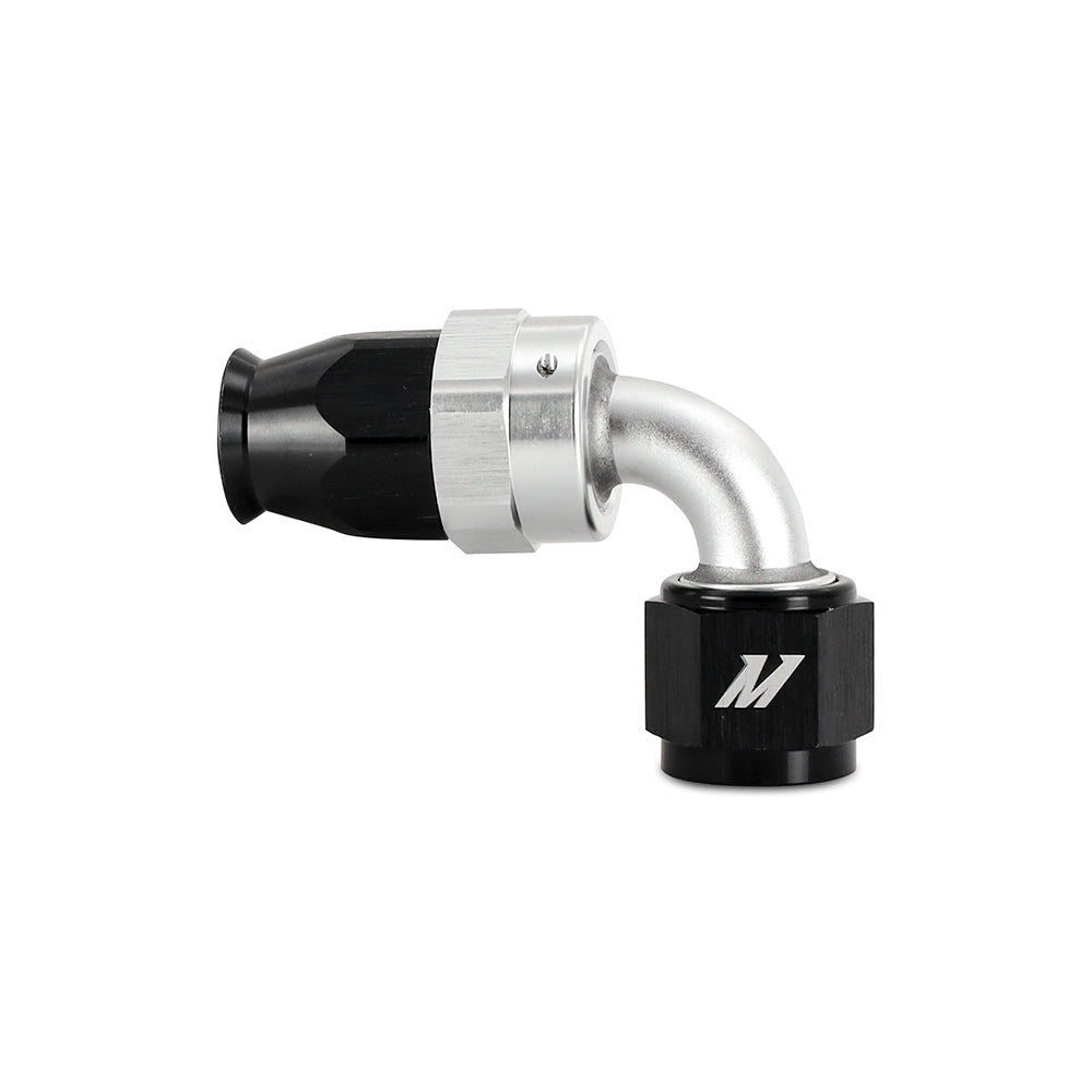 Mishimoto MMFT-SW-08P-90 -8AN Braided Line Fitting  PTFE  90 Degree