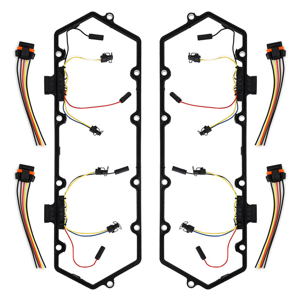 Mishimoto MMGH-F2D-94 Glow Plug Harness & Valve Cover Gasket Set  Fits Ford Powerstroke 7.3L 1994-1997