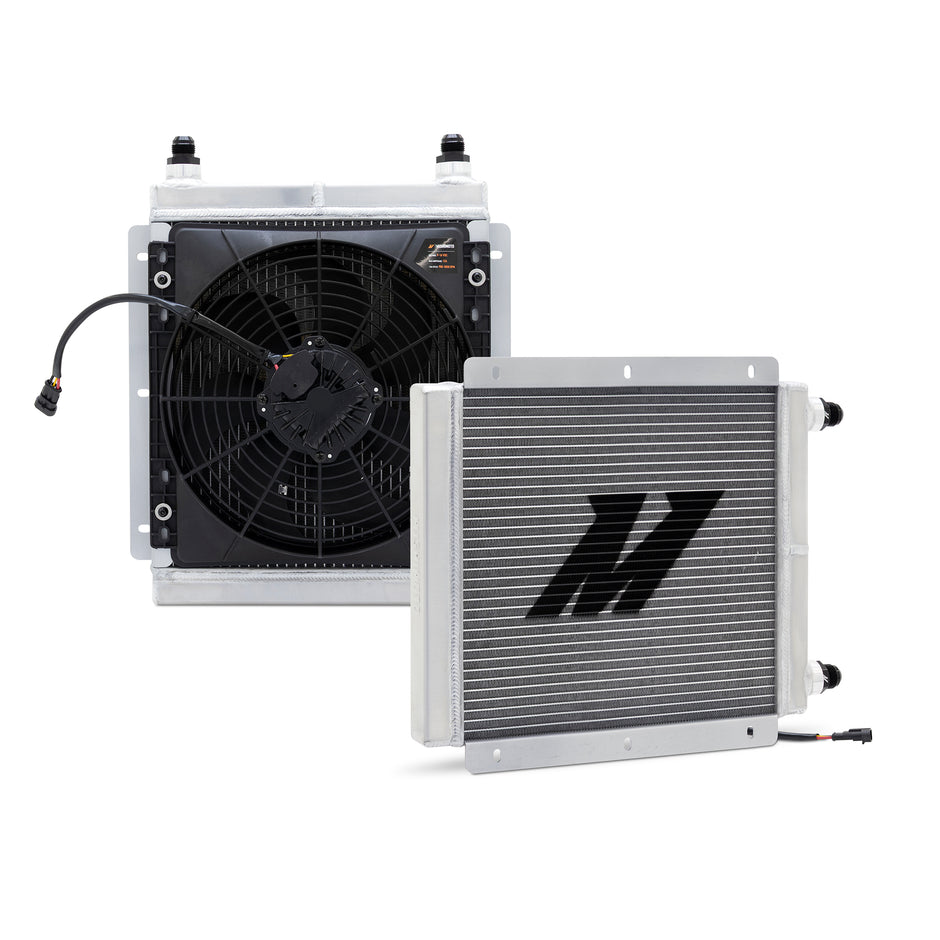 Mishimoto MMHE-UNI-BRLS-K Universal Heat Exchanger Kit  W/Integrated 12 In Brushless Fan