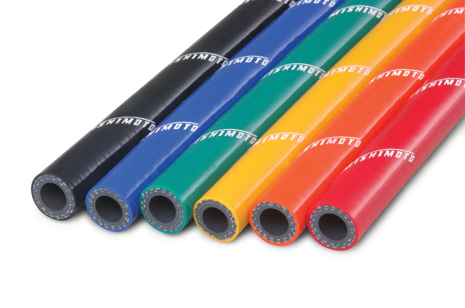Mishimoto MMHOSE-10100OR Silicone Vacuum Hose  Orange  10mm X 100cm