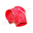 Mishimoto MMHOSE-AUD-TBRD Silicone Throttle Body Hose  Red  Fits Audi S4 2000-2002