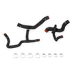 Mishimoto MMHOSE-CAM6-16CBK Silicone Radiator Hose Kit  Black  Fits Chevy Camaro V6 W/ Cooling Package 16-24