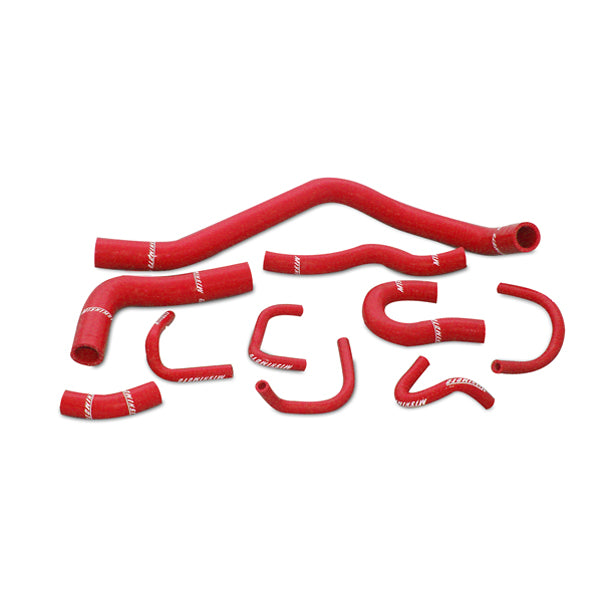 Mishimoto MMHOSE-CIV-88RD Silicone Radiator Hose Kit  Red  Fits Honda Civic 1988-1991
