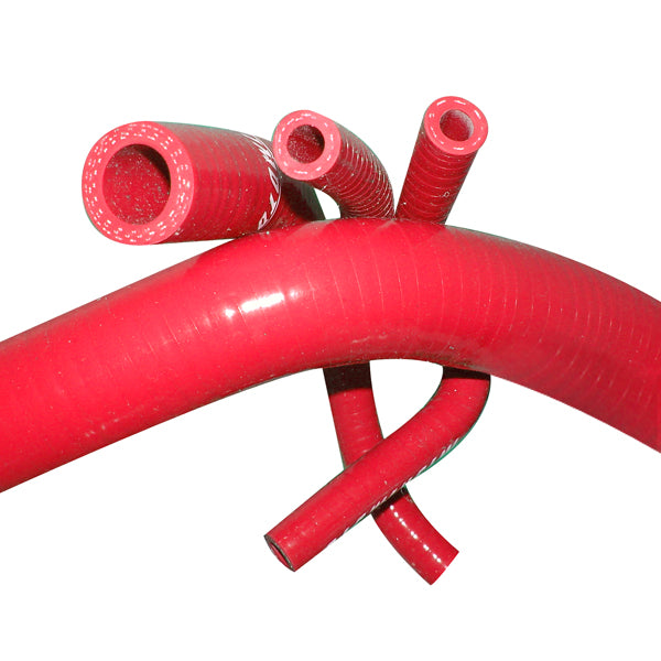 Mishimoto MMHOSE-CIV-88RD Silicone Radiator Hose Kit  Red  Fits Honda Civic 1988-1991