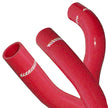Mishimoto MMHOSE-EVO-10RD Silicone Radiator Hose Kit  Red  Fits Mitsubishi Lancer Evolution X 2008-2015