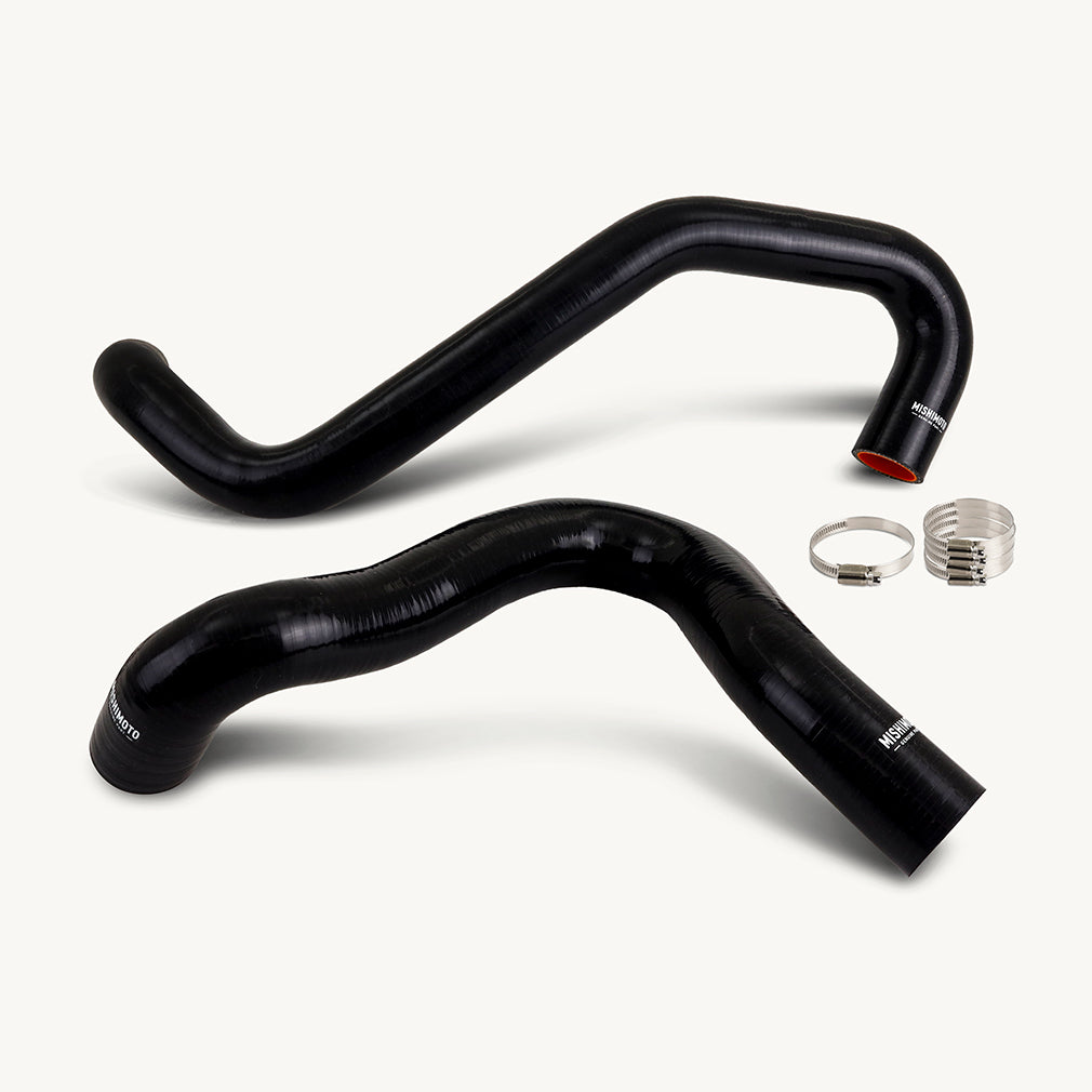 Mishimoto MMHOSE-F2D-01RRBK Coolant Hose Reroute Kit  Black  Fits Ford 7.3L Powerstroke 2001-2003