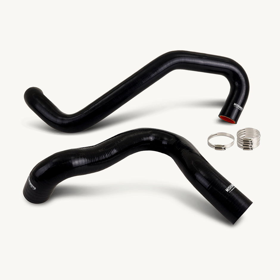 Mishimoto MMHOSE-F2D-01RRBK Coolant Hose Reroute Kit  Black  Fits Ford 7.3L Powerstroke 2001-2003