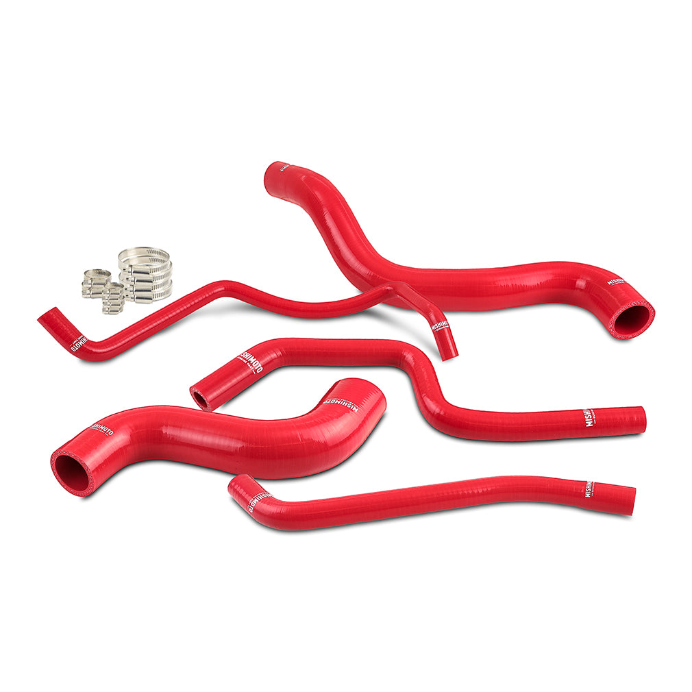 Mishimoto MMHOSE-GRC-23RD Silicone Radiator Hose Kit  Red  Fits Toyota GR Corolla 2023+