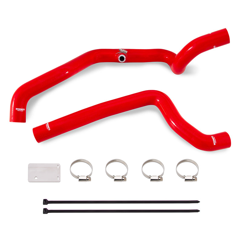 Mishimoto MMHOSE-JLH-18RD Silicone Coolant Hose Kit  Red  Fits Jeep Wrangler JL 2.0L 2018+