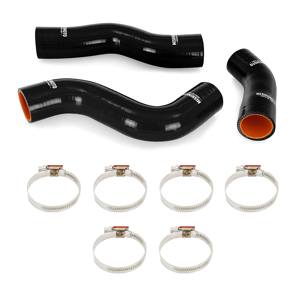 Mishimoto MMHOSE-LCR-92BK Silicone Radiator Hose Kit  Black  Fits Toyota Land Cruiser 4.5L 1992-1997