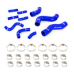 Mishimoto MMHOSE-LCR-92KBL Silicone Radiator & Heater Hose Kit  Blue  Fits Toyota Land Cruiser 4.5L 92-97