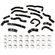 Mishimoto MMHOSE-LCR-99HHBK Silicone Heater Hose Kit  Black  Fits Toyota Land Cruiser 4.7L 1998-2002