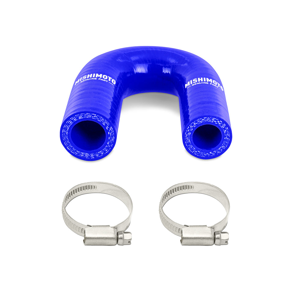 Mishimoto MMHOSE-LSHB-BL Silicone Heater Core Bypass Hose  Blue  Fits GM LS V8