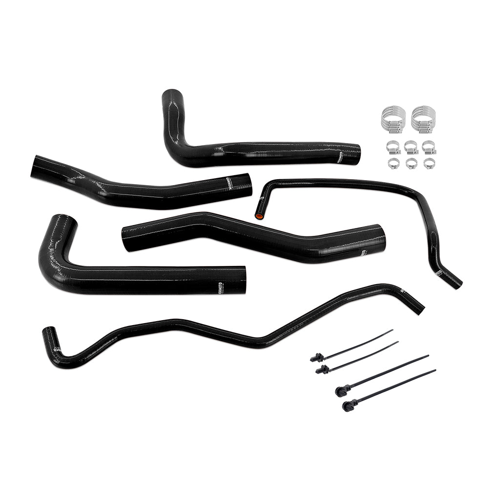 Mishimoto MMHOSE-MUS4-24BK Silicone Coolant Hose Kit  Black  Fits Ford Mustang 2.3L EcoBoost 2024+