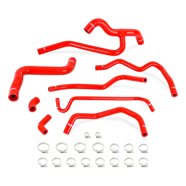 Mishimoto MMHOSE-MUS40-05RD Silicone Radiator & Heater Hose Kit  Red  Fits Ford Mustang V6 4.0L 2005-2010