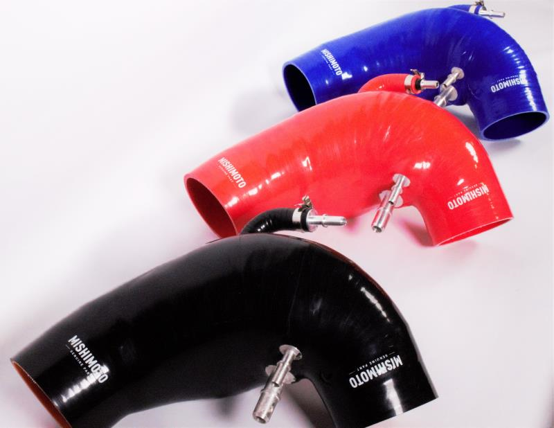 Mishimoto MMHOSE-MUS8-15IHBK Silicone Induction Hose  Black  Fits Ford Mustang GT 2015-2017