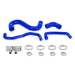 Mishimoto MMHOSE-MUS8-15LBL Silicone Lower Radiator Hose  Blue  Fits Ford Mustang GT 2015-2017
