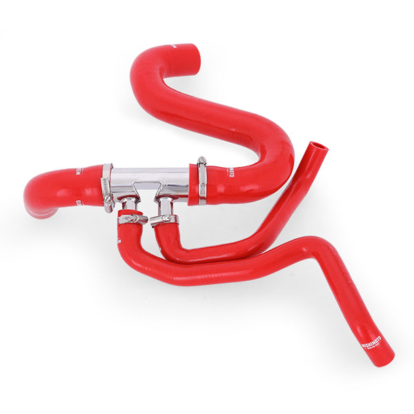 Mishimoto MMHOSE-MUS8-15LRD Silicone Lower Radiator Hose  Red  Fits Ford Mustang GT 2015-2017