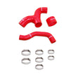 Mishimoto MMHOSE-SUB-INTRD Silicone Intercooler Hoses  Red  Fits Subaru Impreza WRX 2001-2005