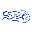 Mishimoto MMHOSE-SVT-02BL Silicone Hose Kit  Blue  Fits Ford Focus SVT 2002-2004