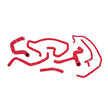 Mishimoto MMHOSE-SVT-02RD Silicone Hose Kit  Red  Fits Ford Focus SVT 2002-2004