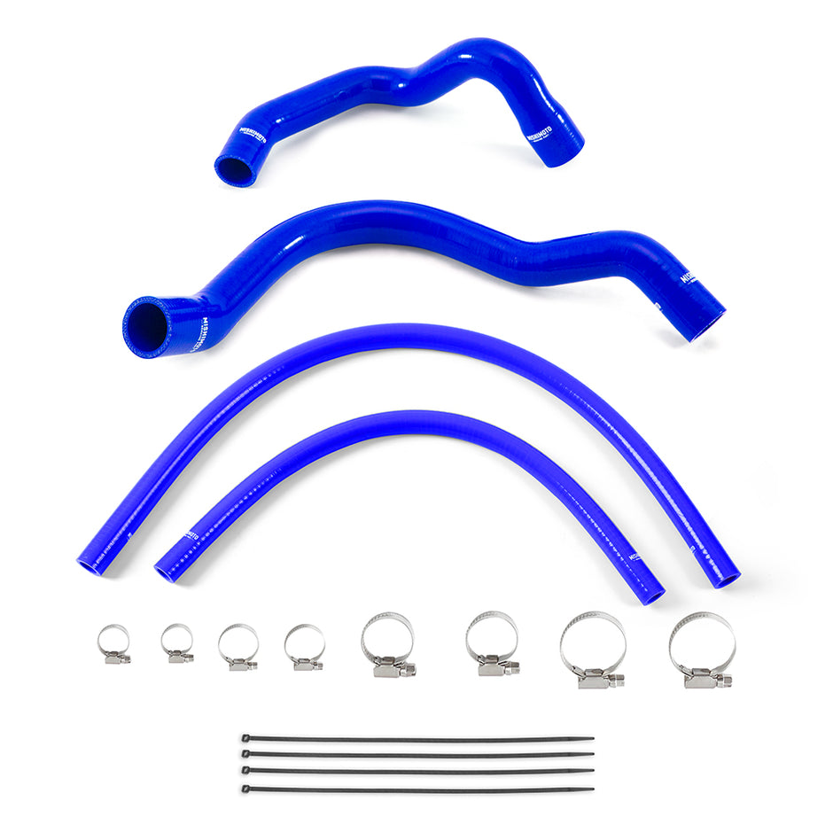 Mishimoto MMHOSE-XJ6-92KBL Silicone Radiator And Heater Hose Kit  Blue  Fits Jeep Cherokee XJ 4.0L 1991-01