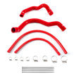 Mishimoto MMHOSE-XJ6-92KRD Silicone Radiator And Heater Hose Kit  Red  Fits Jeep Cherokee XJ 4.0L 1991-2001