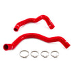 Mishimoto MMHOSE-XJ6-92RD Silicone Radiator Hose Kit  Red  Fits Jeep Cherokee XJ 4.0L 1991-2001