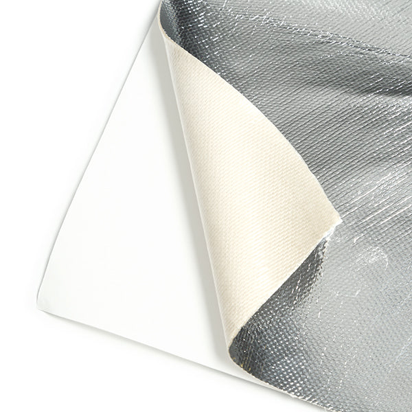 Mishimoto MMHP-ASHB-1224 Aluminum Silica Heat Barrier W/Adhesive Backing  12 Inx24in