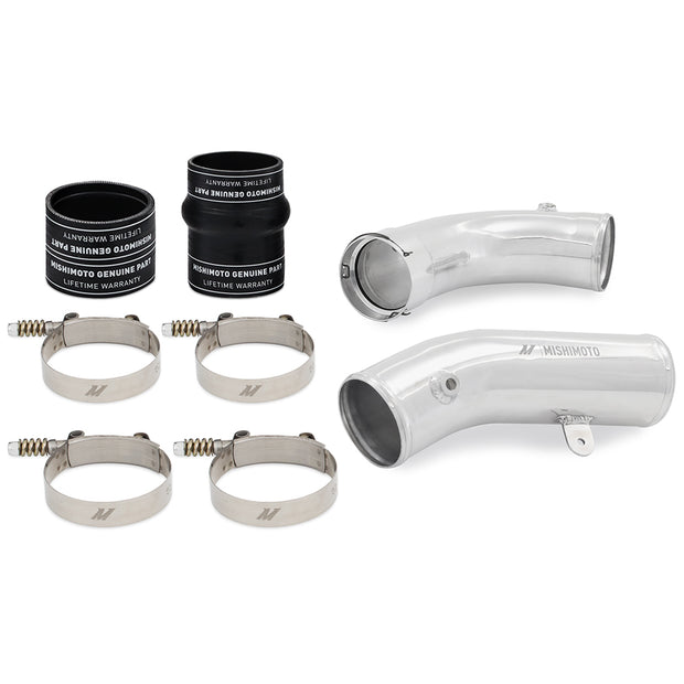 Mishimoto MMICP-DMAX-17CP Intercooler Pipe Kit  Polished  Cold-side  Fits Chevrolet/GMC 6.6L Duramax 17-19