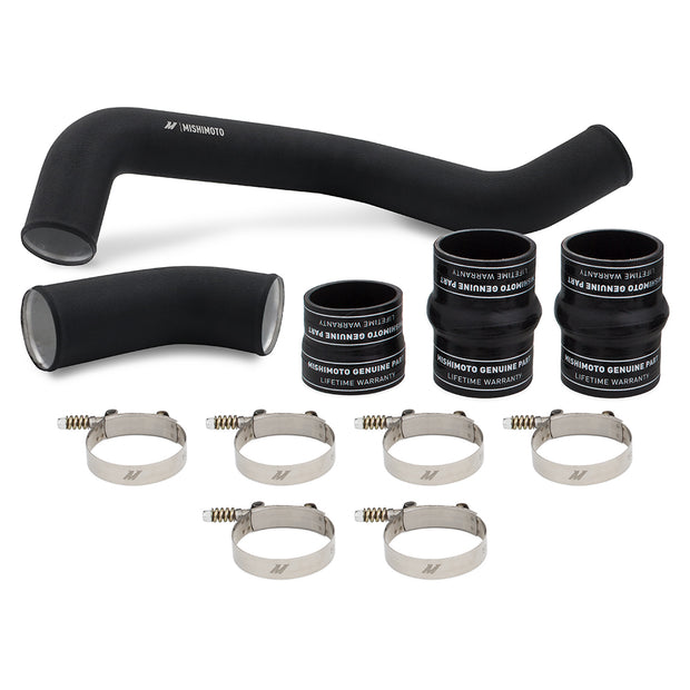 Mishimoto MMICP-DMAX-17HWBK Intercooler Pipe Kit  Black  Hot-side  Fits Chevrolet/GMC 6.6L Duramax 2017-2019