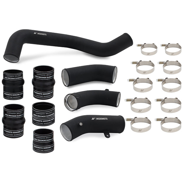 Mishimoto MMICP-DMAX-17KWBK Intercooler Pipe Kit  Black  Fits Chevrolet/GMC 6.6L Duramax 2017-2019