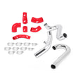 Mishimoto MMICP-EVO-01RD Intercooler Pipe Kit  Red  Fits Mitsubishi Lancer Evolution 7/8/9 2001-2007