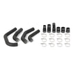 Mishimoto MMICP-F27T-15HWBK Intercooler Pipe Kit  Black  Hot-side  Fits Ford F-150 2.7L EcoBoost 2015-2017
