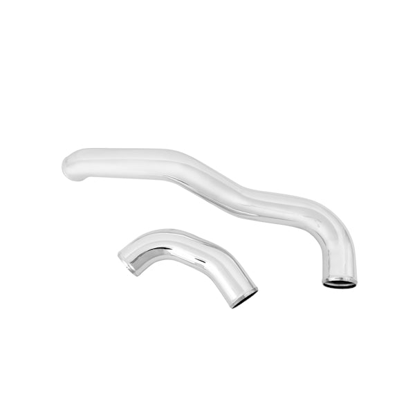 Mishimoto MMICP-F2D-08HBK Intercooler Pipe Kit  Black  Hot-side  Fits Ford 6.4L Powerstroke 2008-2010