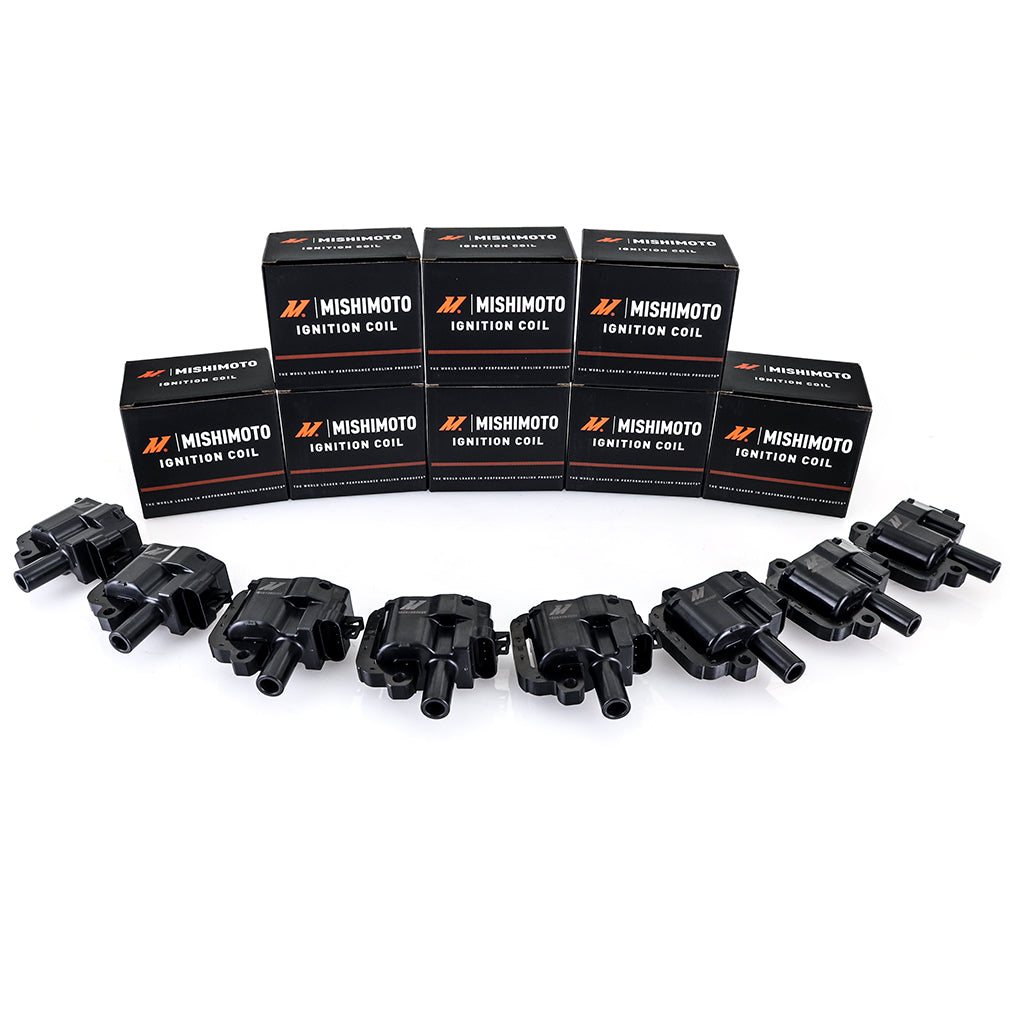 Mishimoto MMIG-LS1-9708 Ignition Coil  Set Of 8  Fits GM LS1/LS6 Engines 1997-2002