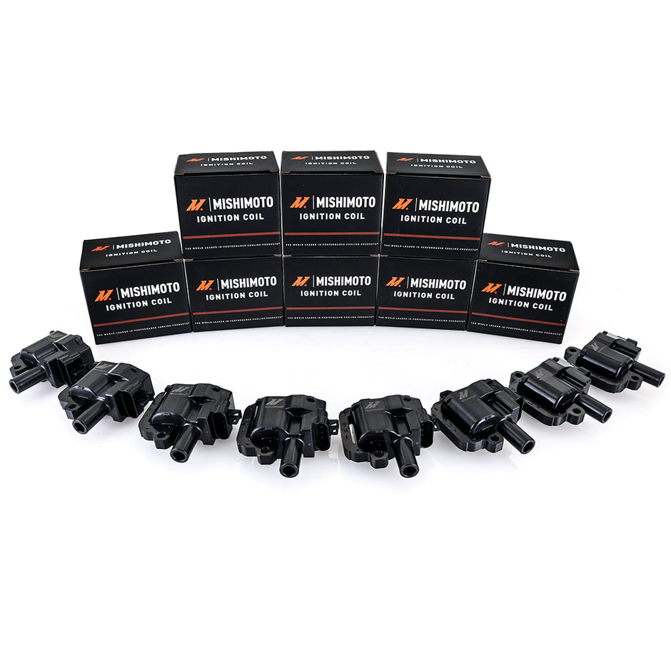 Mishimoto MMIG-LS1-9708 Ignition Coil  Set Of 8  Fits GM LS1/LS6 Engines 1997-2002