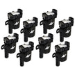 Mishimoto MMIG-LSHS-9908 Ignition Coil  Heatsink  Set Of 8  Fits GM L-Series Truck Engines 1999-2007